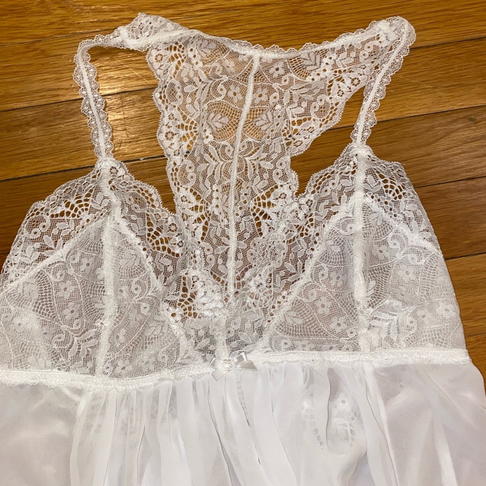 White Lace Nightgown
